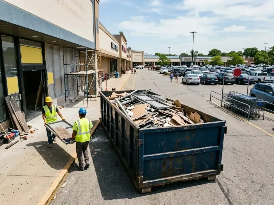 retail-store-renovation-debris-003 — frequently asked questions, Roll-off Dumpster Rentals in Clayton, GA